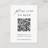 QR-Hochzeit mit Kalligrafie bitte nach UAWG scanne Begleitkarte (Vorderseite)