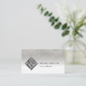 QR-Industrie Visitenkarte (Stehend Vorderseite)