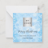 QR Instagram Mitteilungskarte (Vorderseite)