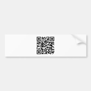 QR Kode Autoaufkleber