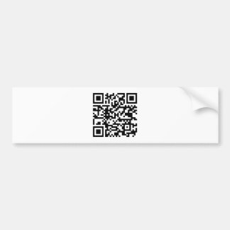 QR Kode Autoaufkleber