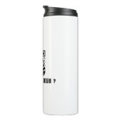 QR-Kodex für die Bekämpfung von Lähmungen | Funny Thermosbecher (Nach rechts gedreht)