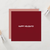 QR-Kodex für saubere Bordeaux-Unternehmen Karte (Vorderseite/Rückseite Beispiel)