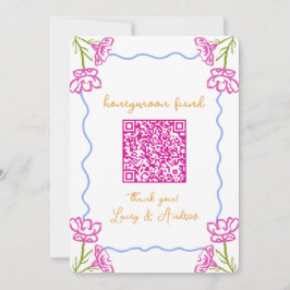 QR-Kodex für tropische Honeymoons im Mittelmeerrau Karte