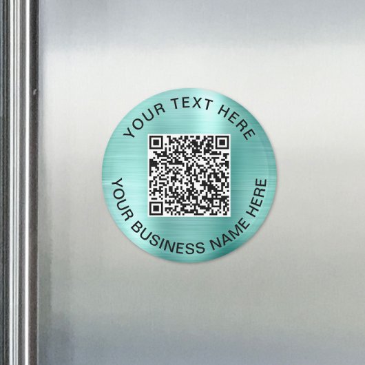QR-Kodex für Werbe-Minze Grün Magnet