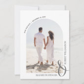 QR-Kodex Hochzeitsszenario Save the Date (Vorderseite)