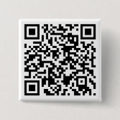 QR kodierter Knopf - kundengerecht Button (Vorderseite)