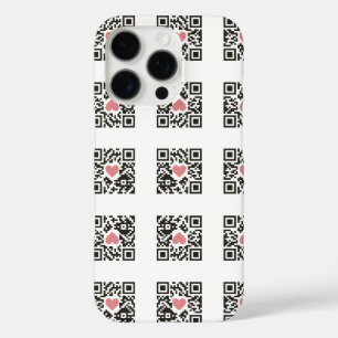 QR-Liebe iPhone 16 Pro Hülle