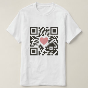 QR-Liebescode T-Shirt