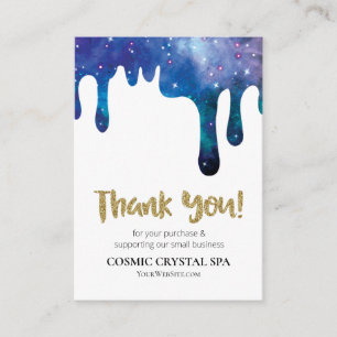 *~* QR LOGO COSMIC DANK IHNEN Überprüfung der TROP Begleitkarte