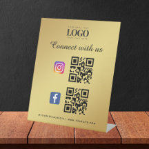 Qr-Logo-Facebook-Instagramm für Social Media