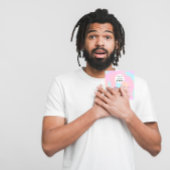 QR-LOGO für berufliche Boutique Quadratische Visitenkarte