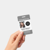 QR-Logo für das Foto Beruflicher Mitarbeiter Ausweis (Handheld)