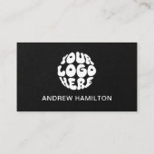 QR-Logo für gescannte Social Media Visitenkarte (Rückseite)