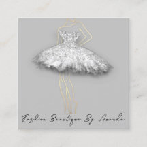 QR-Logo für Modekleidung Silver Gray Gold Body