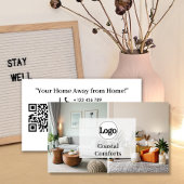 QR-Logo für moderne Ferienwohnungen Visitenkarte