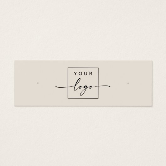 QR-Logo-Karte für helle Ohrmarkierungen (Vorderseite)