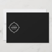 QR-Logo | Modernes & elegantes Business Einladung (Vorderseite)