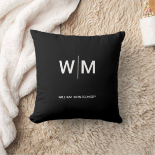 QR-Logo Modernes & elegantes Business Kissen
