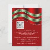 QR-Logo Rote Weihnachtsfeiertagen (Rückseite)