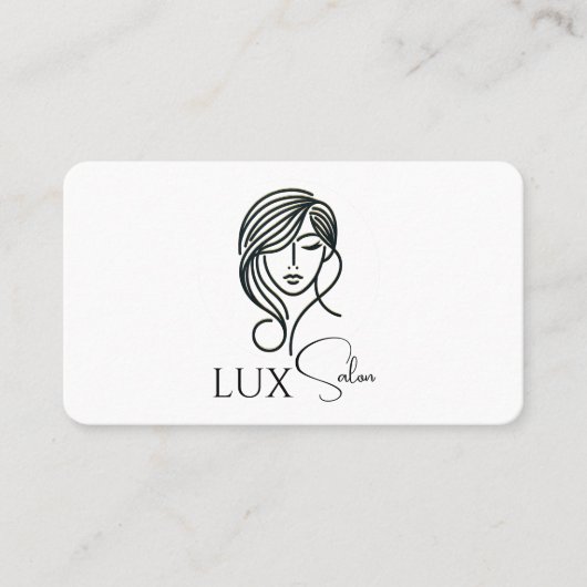 QR-Logo Visitenkarte (Vorderseite)