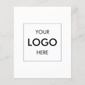 QR-Logokombination Social Media Business Flyer (Hinten)