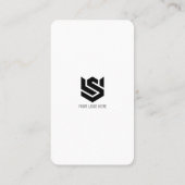 QR-Logos für Social Media Scan Me Visitenkarte (Rückseite)