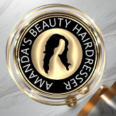 QR-Logos Online-Shop-Rahmen Schwarz-weiß Quadratische Visitenkarte