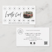 *~* QR Lube Car Wash - LOGO Rewards Danke Auto Treuekarte (Vorne/Hinten)