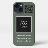 QR-Marketing iPhone Hülle (Rückseite)