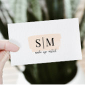 QR-Monogramm-Visitenkarte Visitenkarte