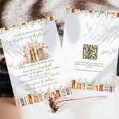 QR Neuartige Liebe Neues Kapitel Brautparty Einladung