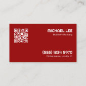 QR Phlebotomie Visitenkarte (Rückseite)