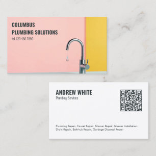 QR Plumber Visitenkarte