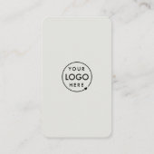 QR-Prüfung zur Verbindung | Instagram Facebook Gra Visitenkarte (Rückseite)