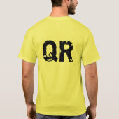 QR - Qualitäts-Straße T-Shirt (Rückseite)