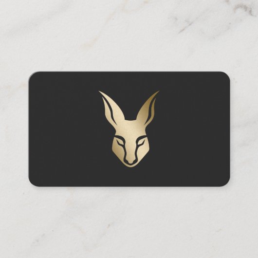 QR Scannable Taxidermist Visitenkarte (Vorderseite)