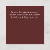 QR-SCANNING-CODE für Hochzeitsseminare - Informati Begleitkarte (Rückseite)