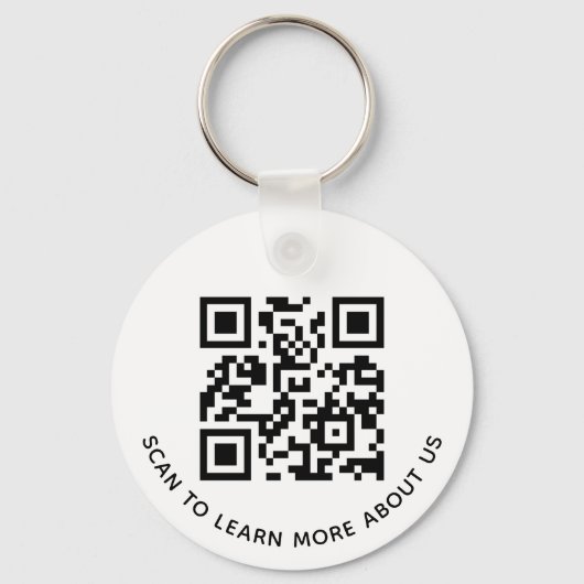 QR-Schlüsselanhänger für Aluminium-Logos Schlüsselanhänger (Vorderseite)