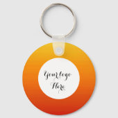 QR-Schlüsselanhänger für doppelseitige Logos Schlüsselanhänger (Vorderseite)