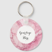 QR-Schlüsselanhänger für doppelseitige Logos Schlüsselanhänger (Vorderseite)