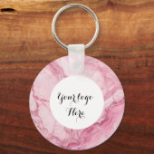 QR-Schlüsselanhänger für doppelseitige Logos Schlüsselanhänger (Vorderseite)