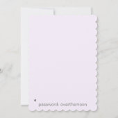 *~* QR Schmetterlingsherz AR6 WEDEN SPEICHERN Einladung (Rückseite)