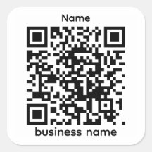 QR-Sticker-Vorlage