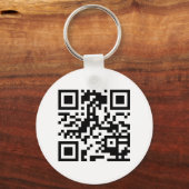 QR Strichcode-Schlüsselanhänger von http://www.qrs Schlüsselanhänger (Vorderseite)