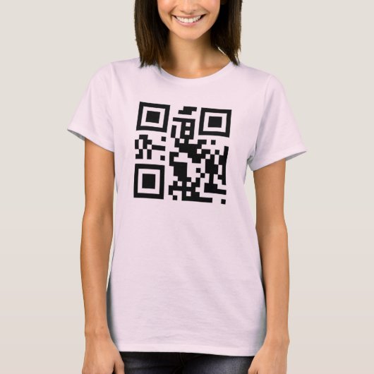 QR-T - Shirt "Call me" (Vorderseite)
