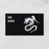 QR Tattoo Studio Visitenkarte (Vorderseite)