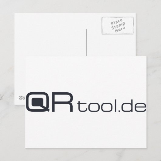QR-Tool Postkarte (Vorne/Hinten)