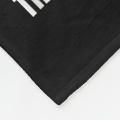 Qr Trump Dancing Code Merch Uni-Erwachsene, Schwar Fleecedecke (Ecke)