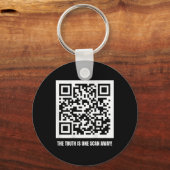 Qr Trump Dancing Code Merch Uni-Erwachsene, Schwar Schlüsselanhänger (Vorderseite)